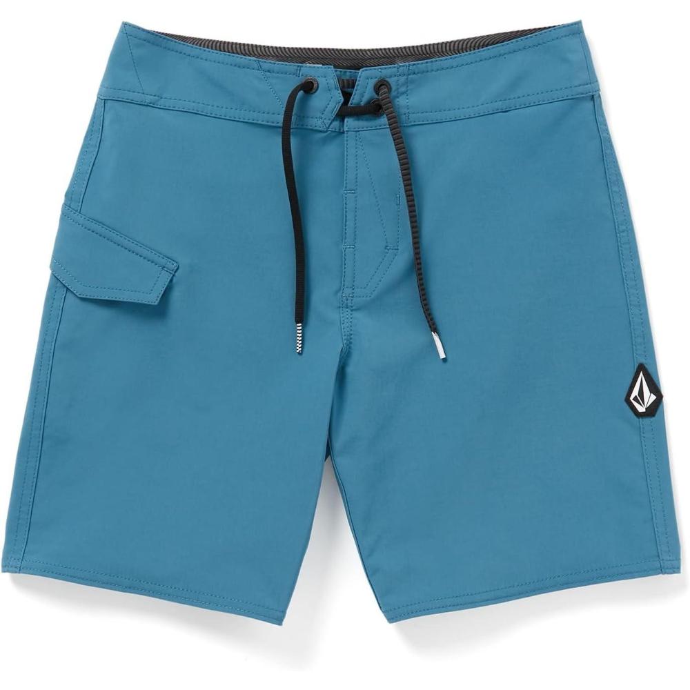 image:imageVolcom Boys Mod Tech Boardshorts Big Boys amp Little Boys SizesAged Indigo 124