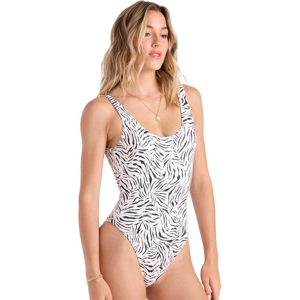 image:imageVolcom Womens Simply Seamless 1pcAlmond Black