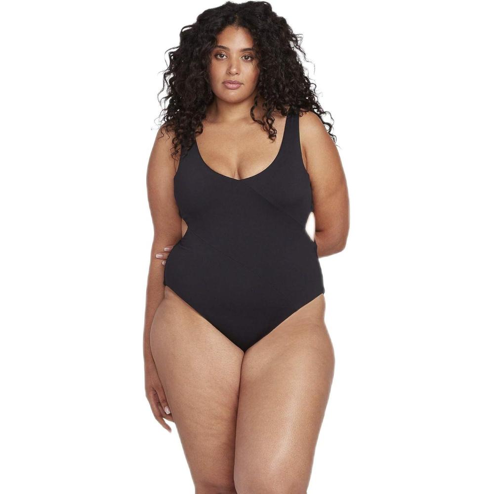 image:imageVolcom Womens Simply Seamless 1pcBlack