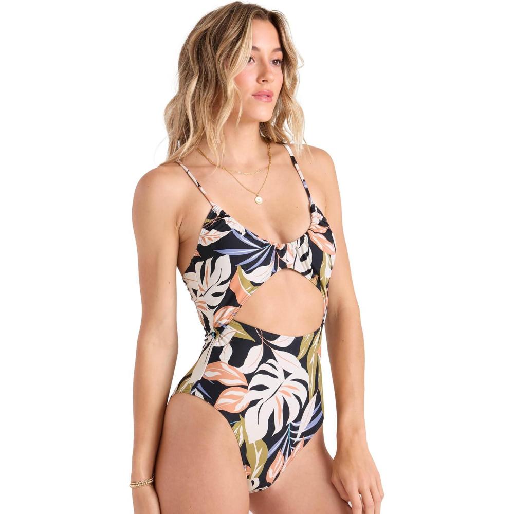 image:imageVolcom Womens Simply Seamless 1pcBlackmulti