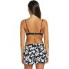 Volcom Women’s 2-inch Swim Boardshorts – Lightweight 4-Way Stretch Surf Shorts with UPF 50+ and Recycled Fabric(Black Lily)