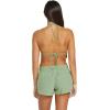 Volcom Women’s 2-inch Swim Boardshorts – Lightweight 4-Way Stretch Surf Shorts with UPF 50+ and Recycled Fabric(Grass Green)