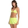 Volcom Women’s 2-inch Swim Boardshorts – Lightweight 4-Way Stretch Surf Shorts with UPF 50+ and Recycled Fabric(Island Green)