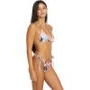Volcom Women’s Full Bikini Bottom – Low-Rise Swim Bottom with Full Coverage, Made from Recycled Fabric(Multi Tropic)