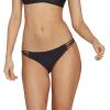 Volcom Women’s Full Bikini Bottom – Low-Rise Swim Bottom with Full Coverage, Made from Recycled Fabric(New Black)
