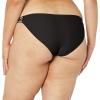 Volcom Women’s Full Bikini Bottom – Low-Rise Swim Bottom with Full Coverage, Made from Recycled Fabric(New Black)