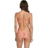 Volcom Women’s Full Bikini Bottom – Low-Rise Swim Bottom with Full Coverage, Made from Recycled Fabric(Sunset Poppy)