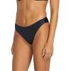 Volcom Women’s Simply Seamless Cheeky Bikini Bottom (Regular & Plus Size)(Caviar)