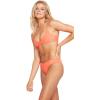 Volcom Women’s Simply Seamless Cheeky Bikini Bottom (Regular & Plus Size)(Dark Coral)