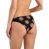 Volcom Women’s Simply Seamless Skimpy Swimsuit Bikini Bottom(Black Bronze)