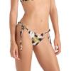 Volcom Women’s Simply Seamless Skimpy Swimsuit Bikini Bottom(Black Multi)