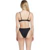 Volcom Women’s Simply Seamless Skimpy Swimsuit Bikini Bottom(Black-f)