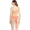 Volcom Women’s Simply Seamless Skimpy Swimsuit Bikini Bottom(Coral)