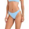 Volcom Women’s Simply Seamless Skimpy Swimsuit Bikini Bottom(Persimmon)