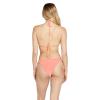 Volcom Women’s Simply Seamless Skimpy Swimsuit Bikini Bottom(Reef Pink)