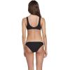 Volcom Women’s Simply Seemless V Neck Swimsuit Bikini Top(Caviar)