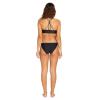 Volcom Women’s Simply Seemless V Neck Swimsuit Bikini Top(Midnight)
