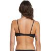 Volcom Women’s Simply Seemless V Neck Swimsuit Bikini Top(Onyx)