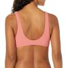 Volcom Women’s Simply Seemless V Neck Swimsuit Bikini Top(Pink)