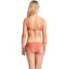 Volcom Women’s Simply Seemless V Neck Swimsuit Bikini Top(Sepia)