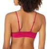 Volcom Women’s Simply Seemless V Neck Swimsuit Bikini Top(Zinfandel)