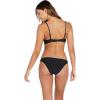 Volcom Women’s Skimpy Bikini Bottoms – Quick-Dry Bikini Swim Bottoms(Black-e)