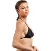 Volcom Women’s Tri Bikini Top – Sustainable Slide-tri Swim Top with Adjustable Halter and Removable Cups(Black)