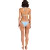 Volcom Women’s Tri Bikini Top – Sustainable Slide-tri Swim Top with Adjustable Halter and Removable Cups(Cloud Blue)