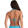 Volcom Women’s Tri Bikini Top – Sustainable Slide-tri Swim Top with Adjustable Halter and Removable Cups(Deep Ocean)