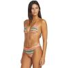 Volcom Women’s Tri Bikini Top – Sustainable Slide-tri Swim Top with Adjustable Halter and Removable Cups(Multi Sol)