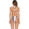Volcom Women’s Tri Bikini Top – Sustainable Slide-tri Swim Top with Adjustable Halter and Removable Cups(Multi Stripe)