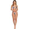 Volcom Women’s Tri Bikini Top – Sustainable Slide-tri Swim Top with Adjustable Halter and Removable Cups(Multi Stripe)