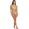 Volcom Women’s Tri Bikini Top – Sustainable Slide-tri Swim Top with Adjustable Halter and Removable Cups(Multi Tropic)