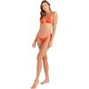 Volcom Women’s Tri Bikini Top – Sustainable Slide-tri Swim Top with Adjustable Halter and Removable Cups(Persimmon)