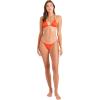 Volcom Women’s Tri Bikini Top – Sustainable Slide-tri Swim Top with Adjustable Halter and Removable Cups(Persimmon)