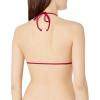 Volcom Women’s Tri Bikini Top – Sustainable Slide-tri Swim Top with Adjustable Halter and Removable Cups(Zinfandel)