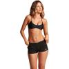 Volcom Women’s 2-inch Swim Boardshorts – Lightweight 4-Way Stretch Surf Shorts with UPF 50+ and Recycled Fabric(Black White)