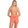 Volcom Women’s 2-inch Swim Boardshorts – Lightweight 4-Way Stretch Surf Shorts with UPF 50+ and Recycled Fabric(Dark Coral)
