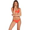 Volcom Women’s Full Bikini Bottom – Low-Rise Swim Bottom with Full Coverage, Made from Recycled Fabric(E-coral)