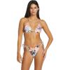 Volcom Women’s Full Bikini Bottom – Low-Rise Swim Bottom with Full Coverage, Made from Recycled Fabric(Multi Tropic)