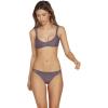 Volcom Women’s Full Bikini Bottom – Low-Rise Swim Bottom with Full Coverage, Made from Recycled Fabric(Steel-purple)