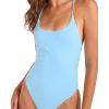 Volcom Women’s Simply Seamless 1pc(Cloud Blue)