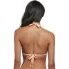 Volcom Women’s Simply Seamless Halter Swimsuit Bikini Top(Pale Peach)