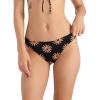 Volcom Women’s Simply Seamless Skimpy Swimsuit Bikini Bottom(Black Bronze)
