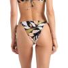 Volcom Women’s Simply Seamless Skimpy Swimsuit Bikini Bottom(Black Multi)