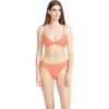 Volcom Women’s Simply Seamless Skimpy Swimsuit Bikini Bottom(Coral)