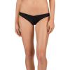Volcom Women’s Simply Solid V Beach Pant Bikini Bottom(Black)