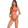 Volcom Women’s Simply Solid V Beach Pant Bikini Bottom(Electric Coral)