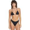 Volcom Women’s Skimpy Bikini Bottoms – Quick-Dry Bikini Swim Bottoms(Black S125)
