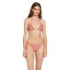 Volcom Women’s Tri Bikini Top – Sustainable Slide-tri Swim Top with Adjustable Halter and Removable Cups(Mauve Rose)